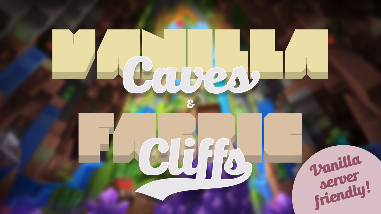 Vanilla Caves And Fabric Cliffs Minecraft Modpacks CurseForge