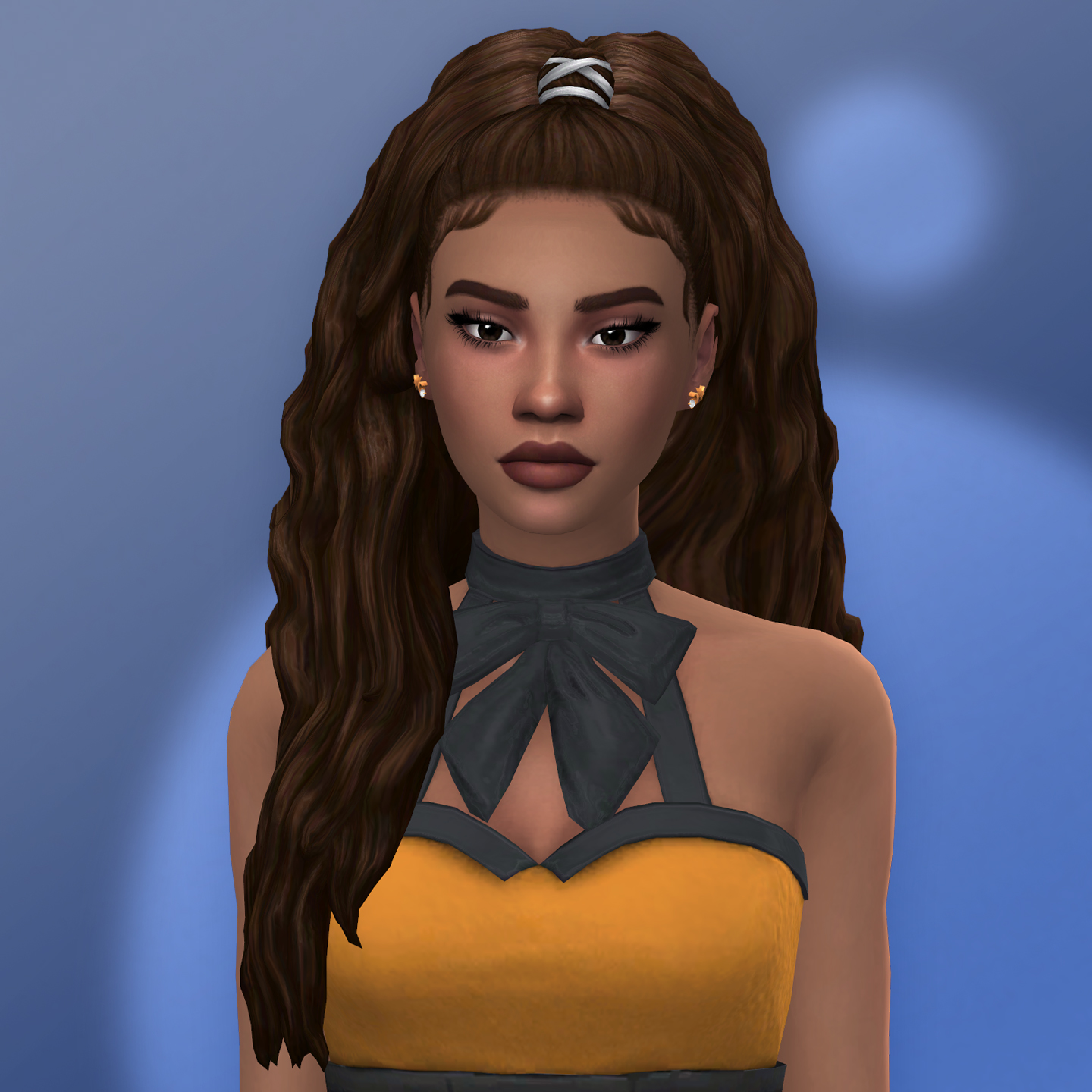 Qicc Naadiya Hair The Sims Create A Sim Curseforge