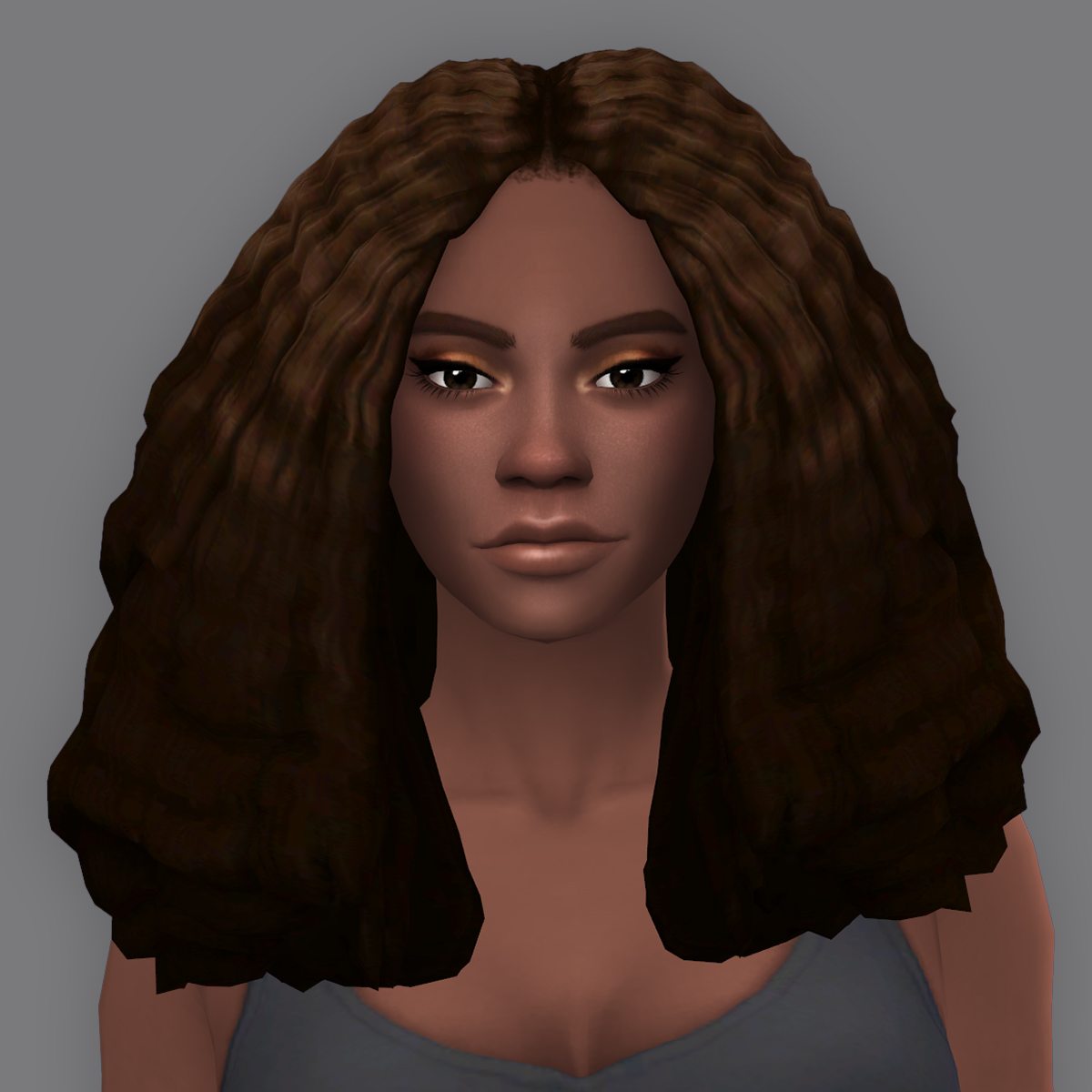 Qicc Muna Hair The Sims Create A Sim Curseforge