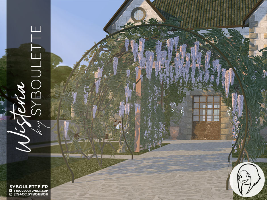 Wisteria Set The Sims Build Buy Curseforge