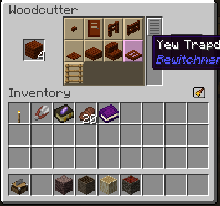 Charm Woodcutter Bewitchment Plus Minecraft Resource Packs CurseForge