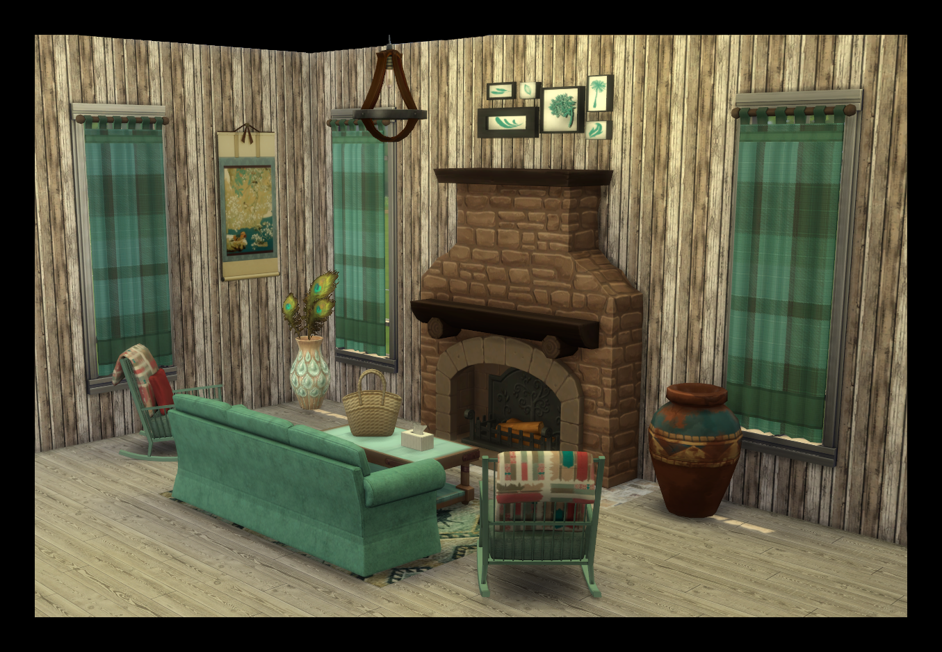 Natural Wood Paneling Screenshots The Sims Build Buy Curseforge