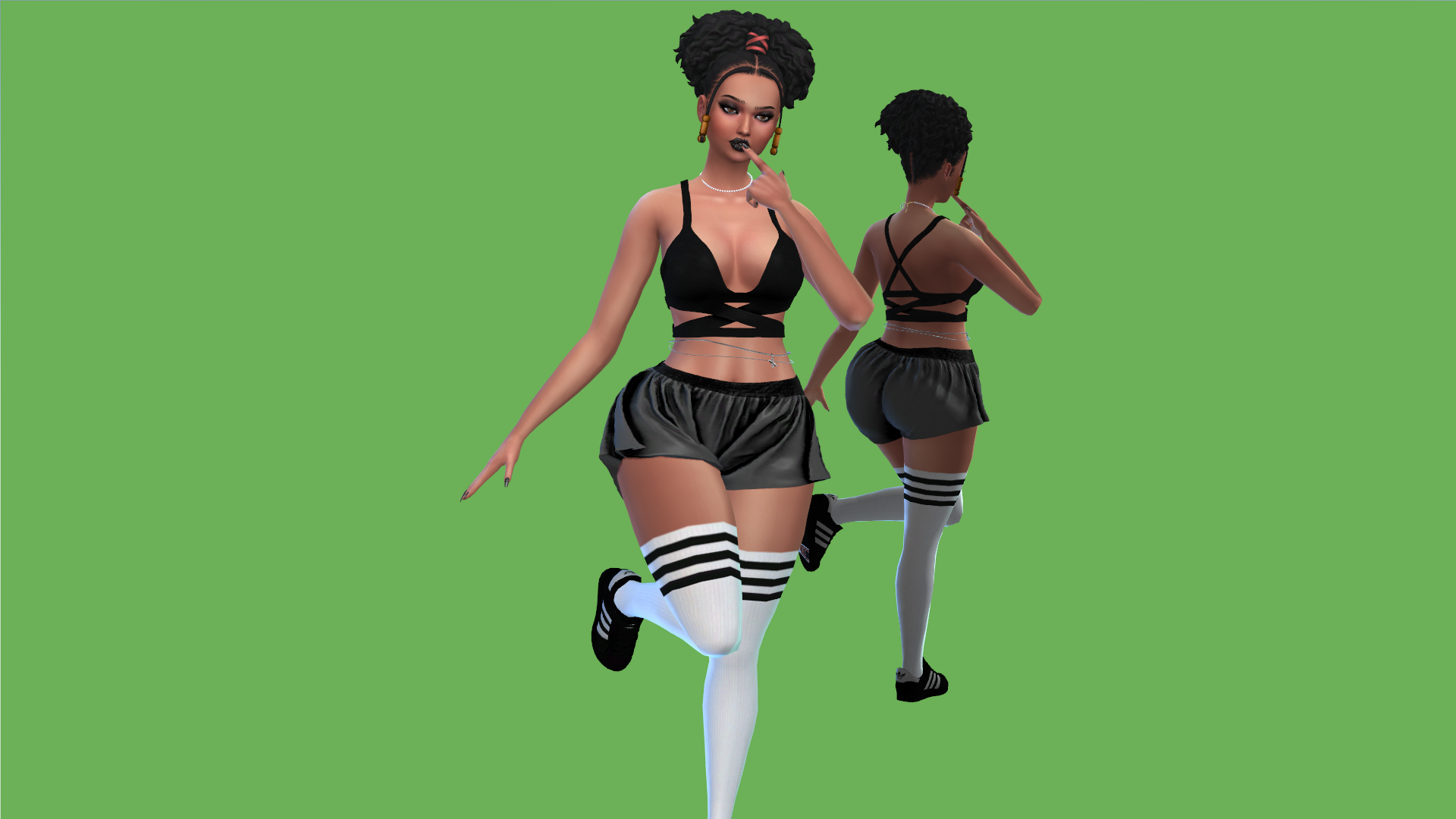 FatalRoseCreations Big Curly Pony Screenshots The Sims 4 Create A