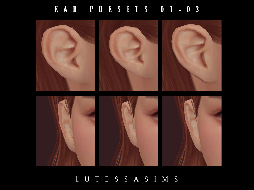 Ear Presets 01 03 Screenshots The Sims 4 Create A Sim CurseForge