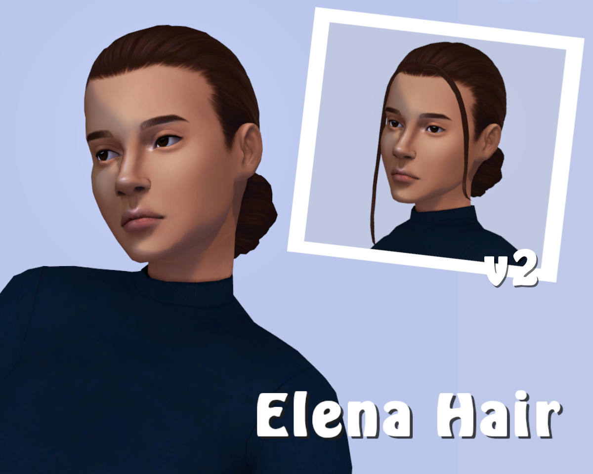 Pix Elena Hair Screenshots The Sims Create A Sim Curseforge