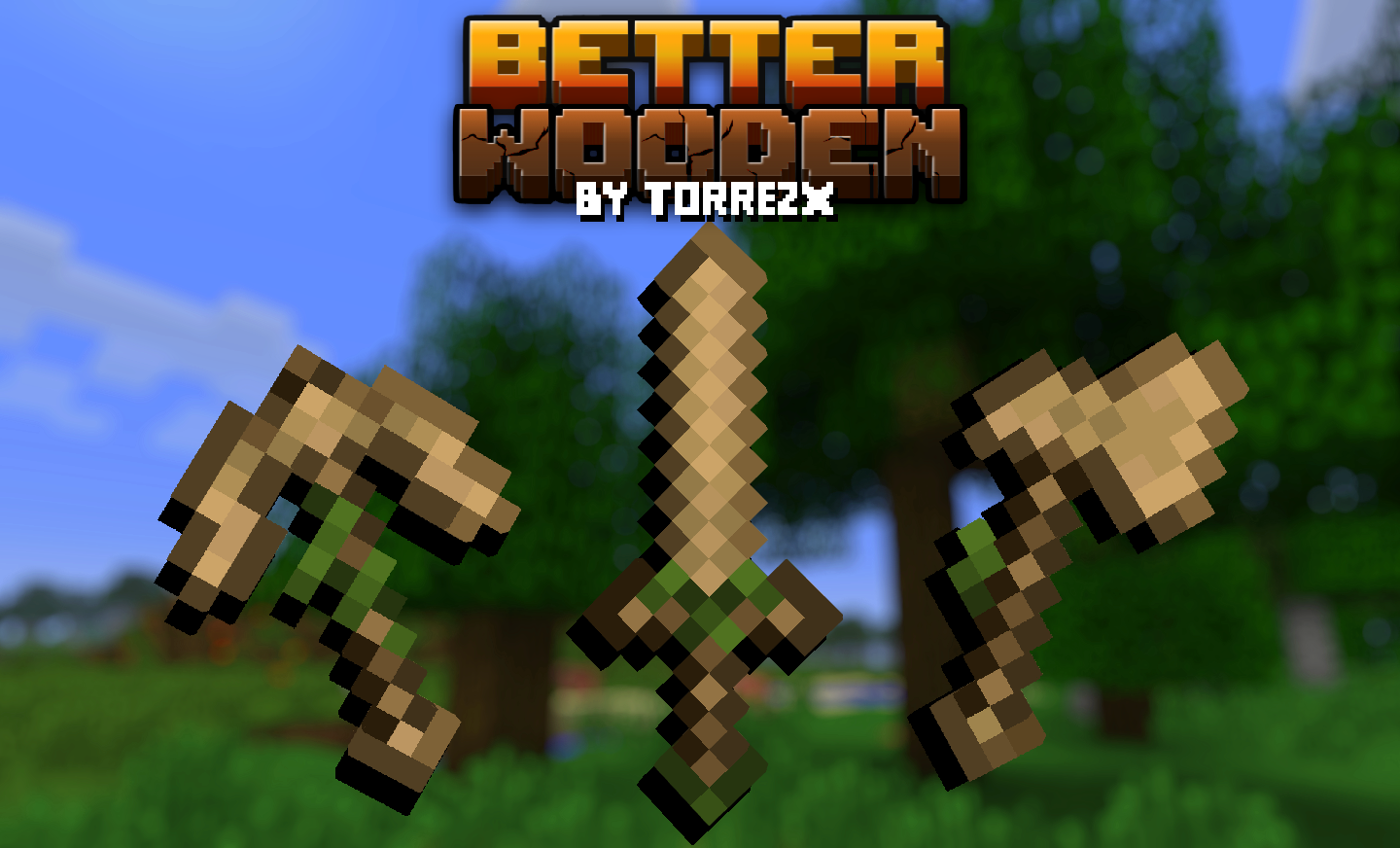 Torrezx Better Wooden Screenshots Minecraft Resource Packs Curseforge