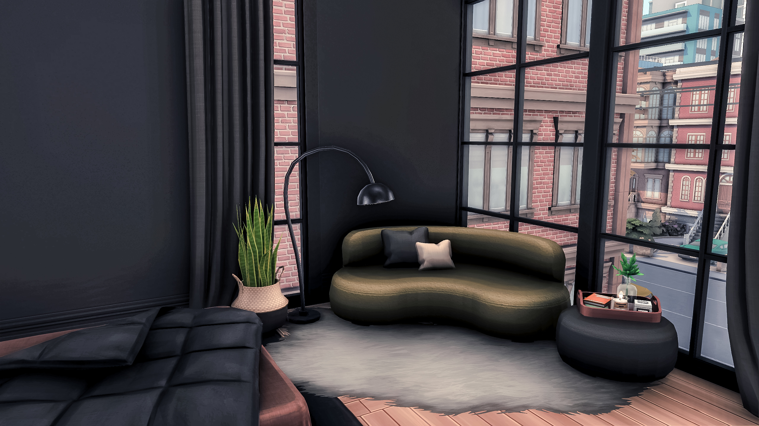 Cozy Fall Apartment Screenshots The Sims Rooms Lots Curseforge