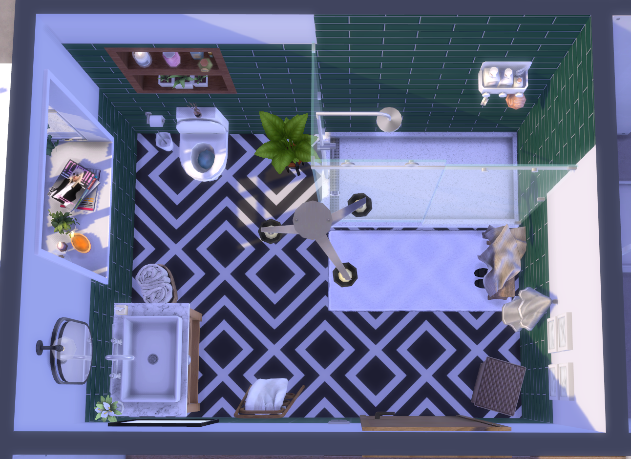 Elliman Bathroom The Sims Rooms Lots Curseforge