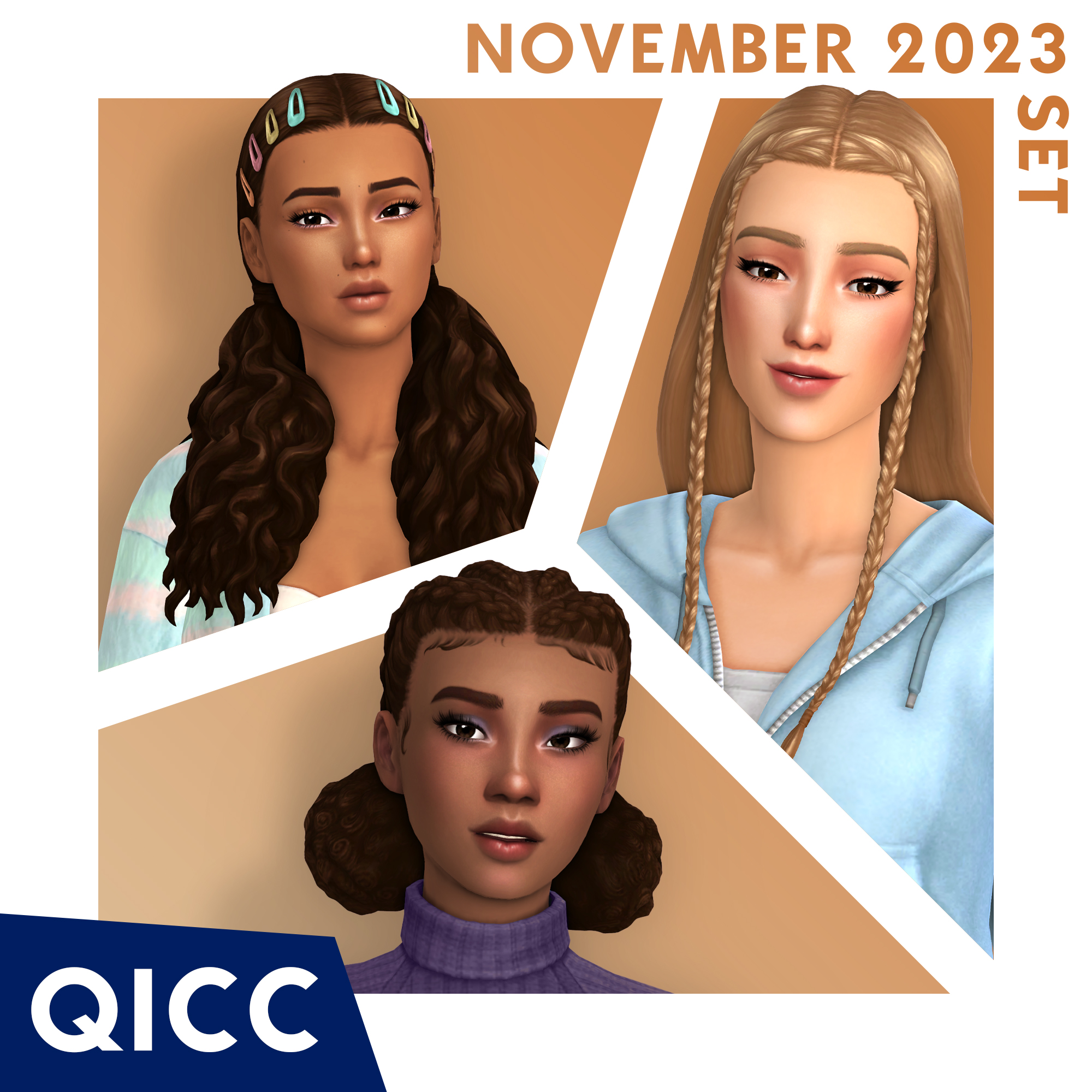 QICC November 2023 Set Screenshots The Sims 4 Create A Sim