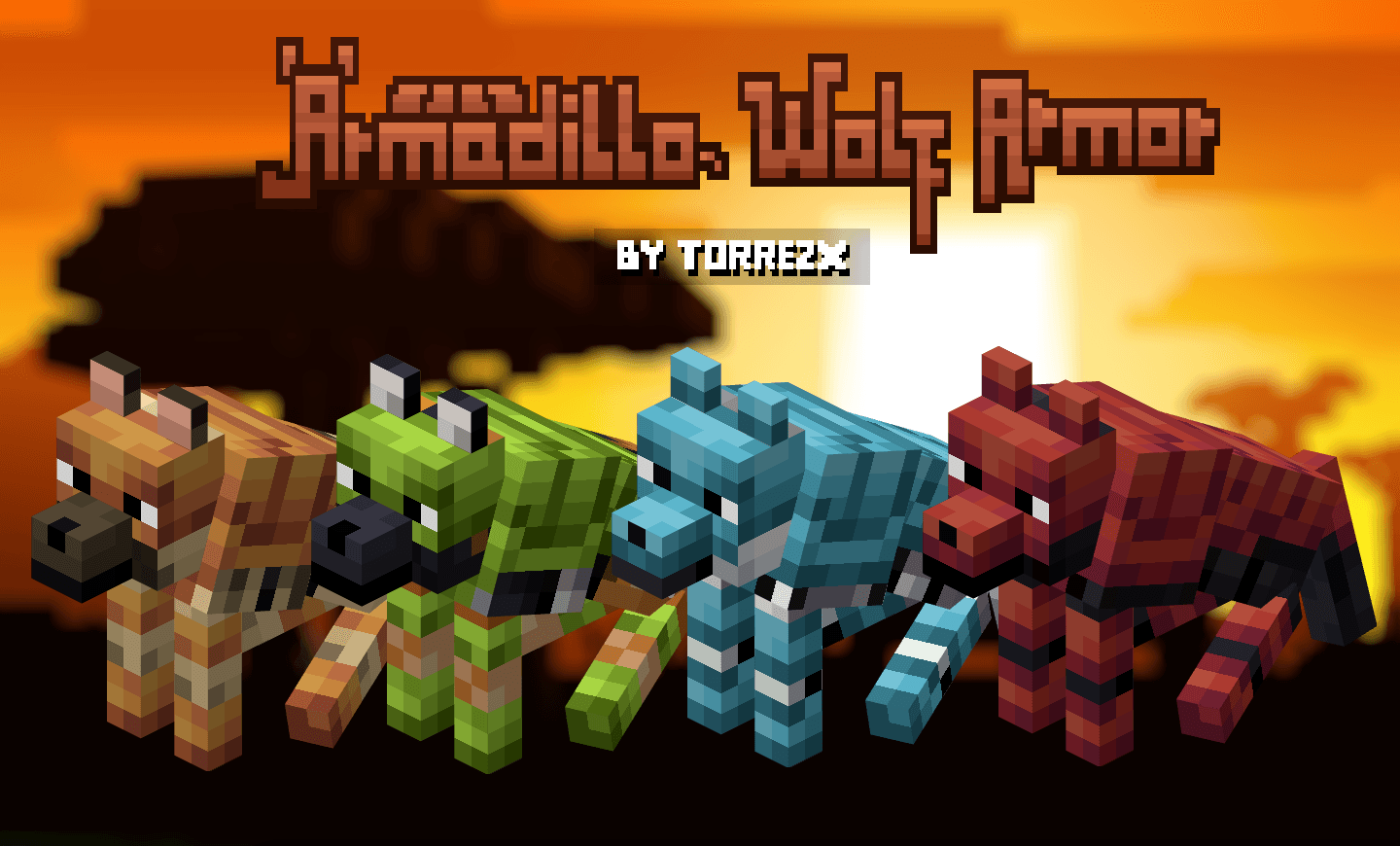 Torrezx Armadillo Wolf Armor Minecraft Resource Packs CurseForge