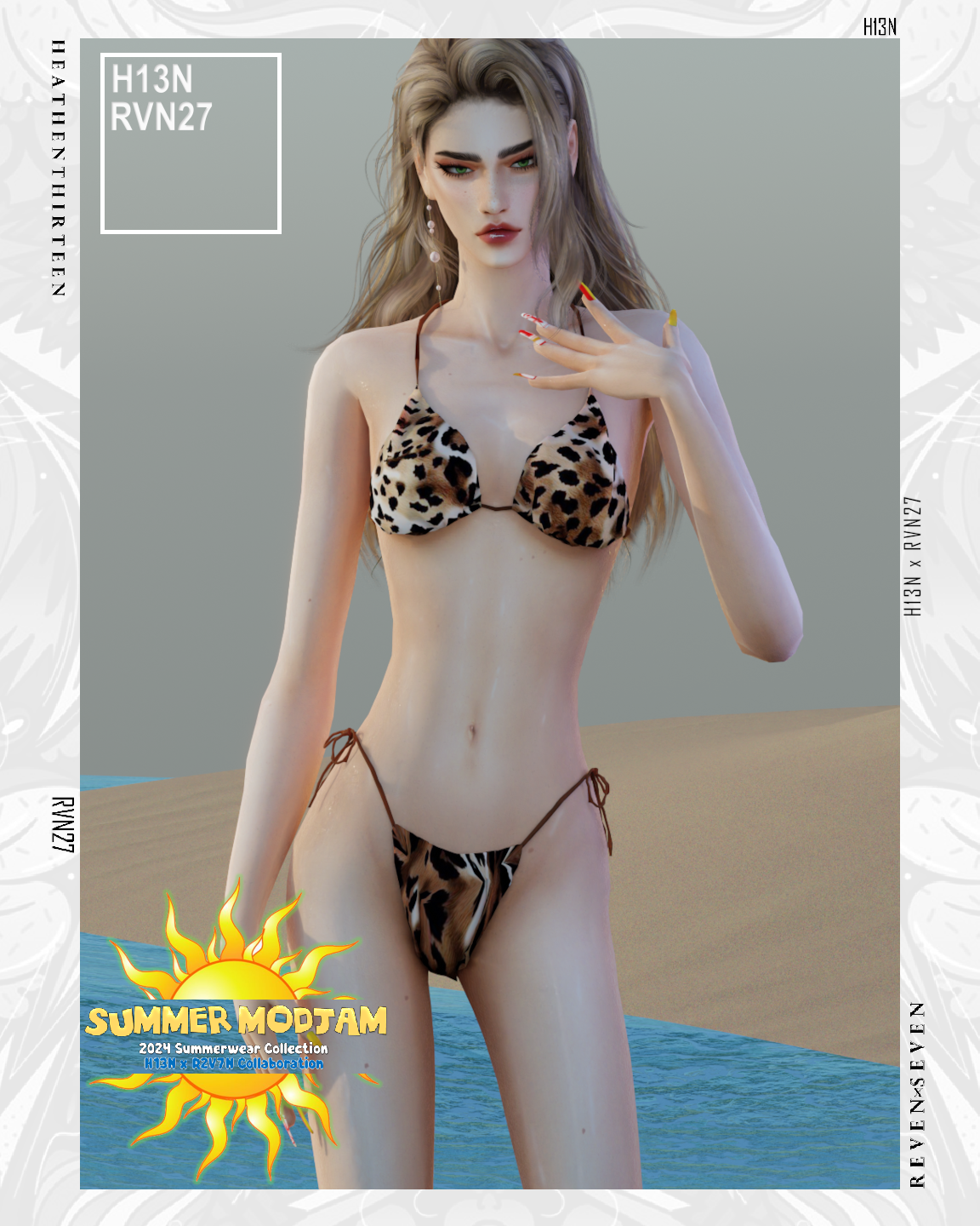 Install Ribbon Back Tie Triangle Bikini Top The Sims Mods Curseforge