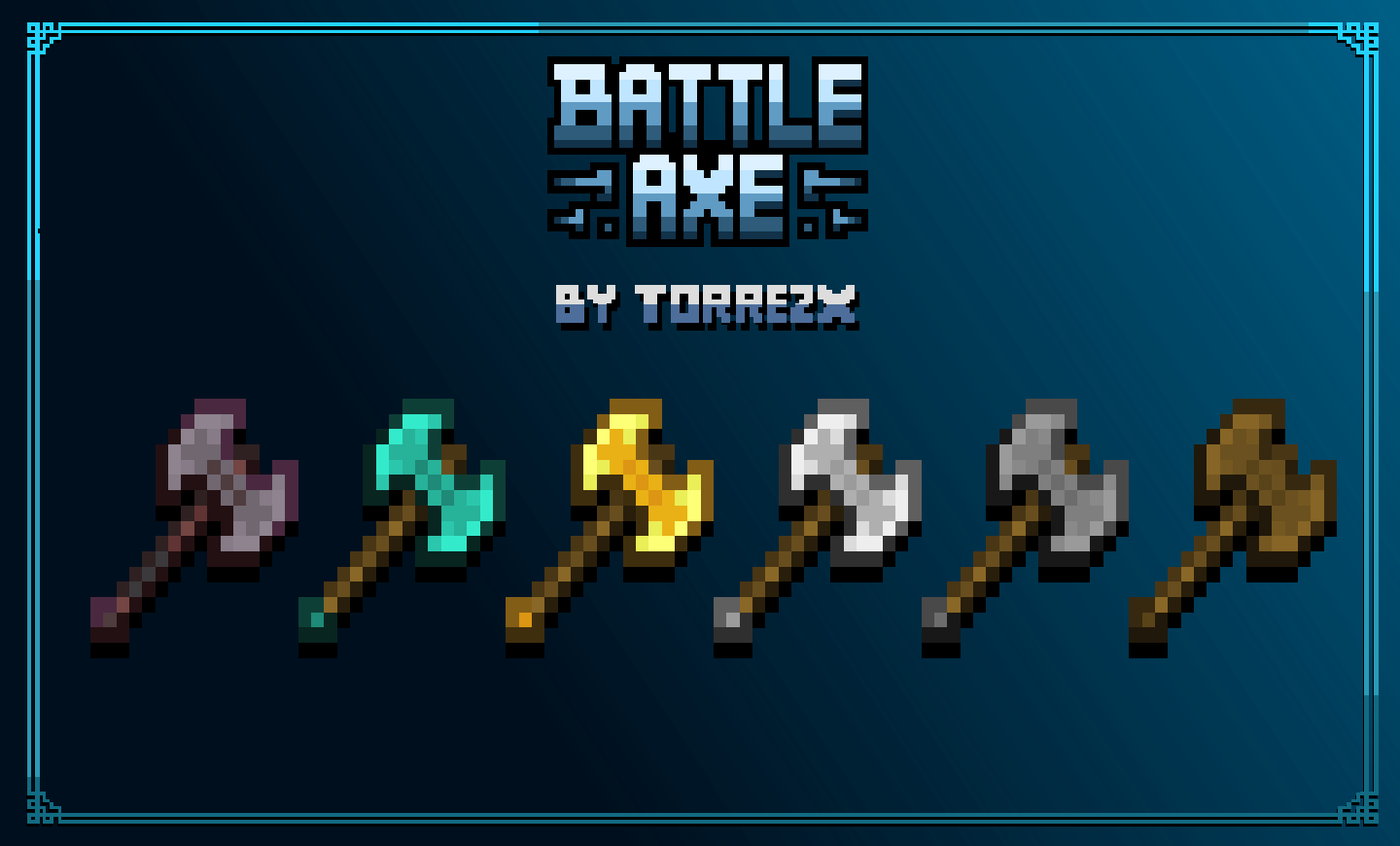 Torrezx Battle Axe Screenshots Minecraft Resource Packs Curseforge