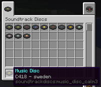 Soundtrack Discs Screenshots Minecraft Mods CurseForge