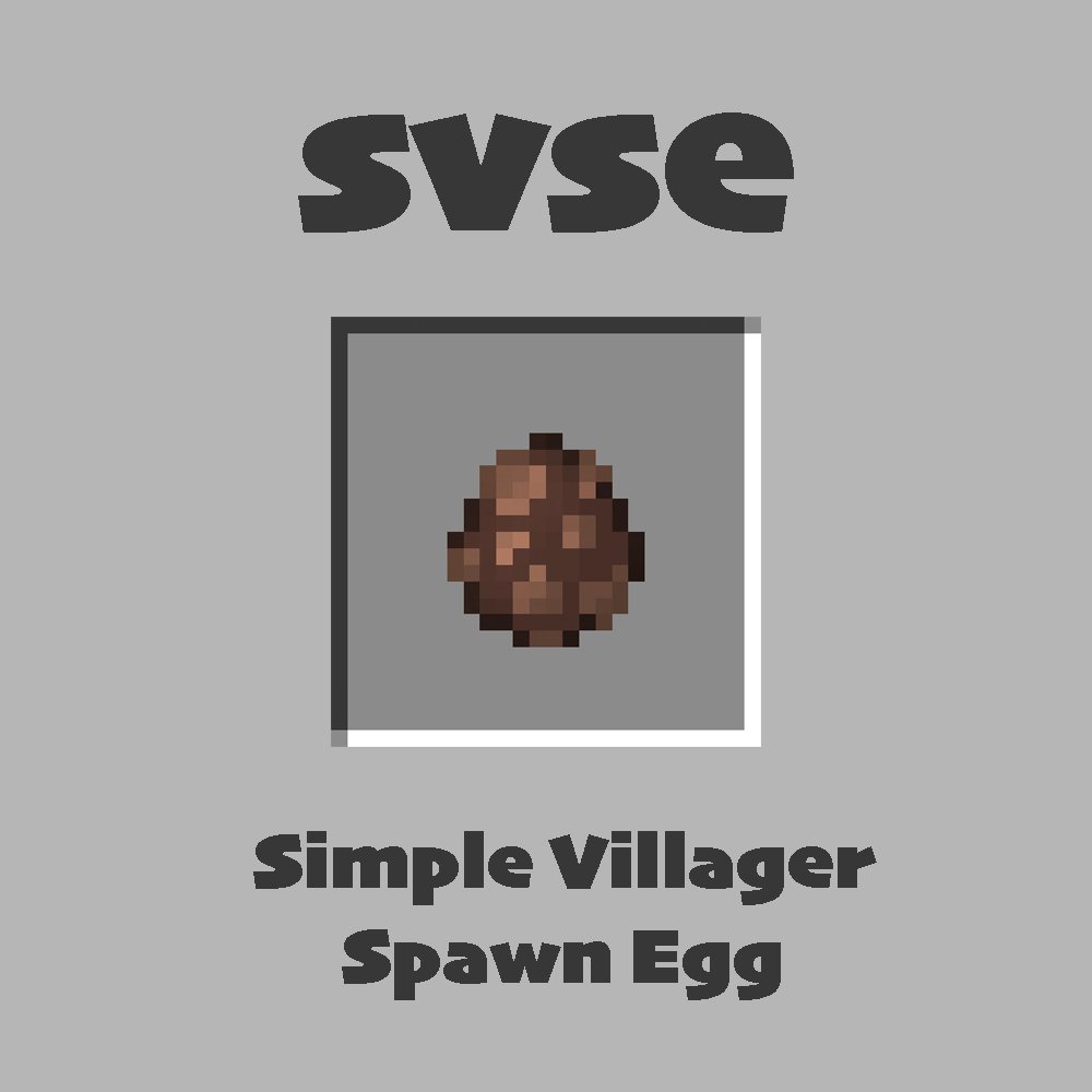 Simple Villager Spawn Egg Mods Minecraft Curseforge Hot Sex Picture