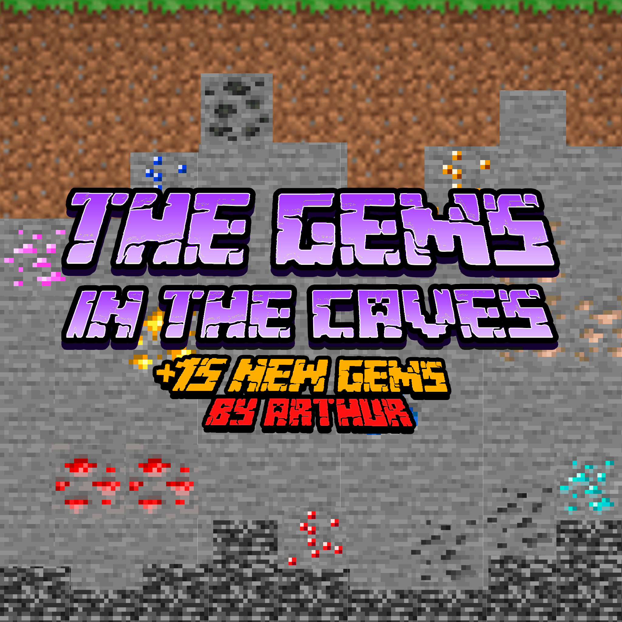 Discontinued For Now The Gems In The Caves Mods Minecraft