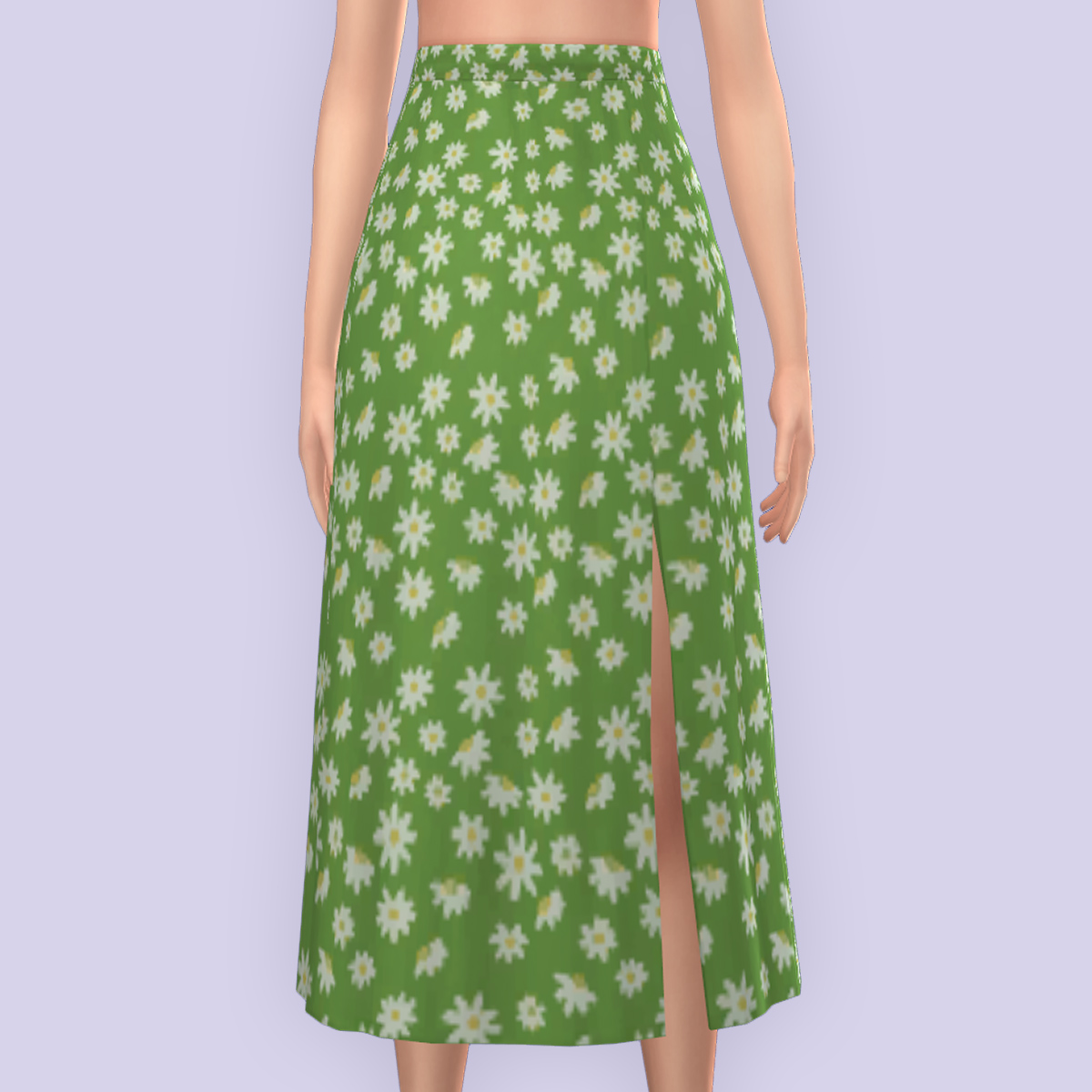 Qicc Sam Skirt With Floral Pattern Screenshots Create A Sim The