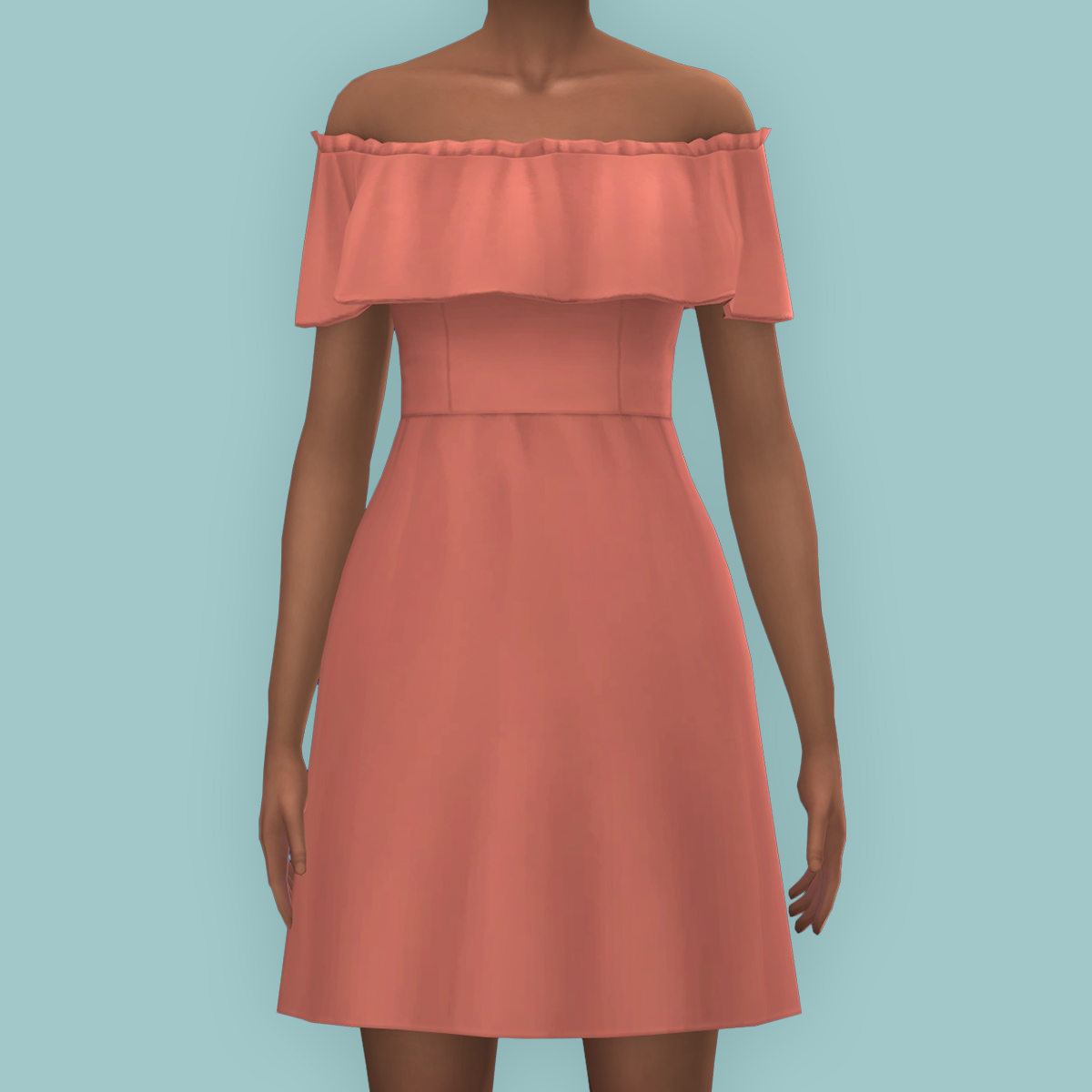 Qicc Mehri Dress Screenshots The Sims Create A Sim Curseforge