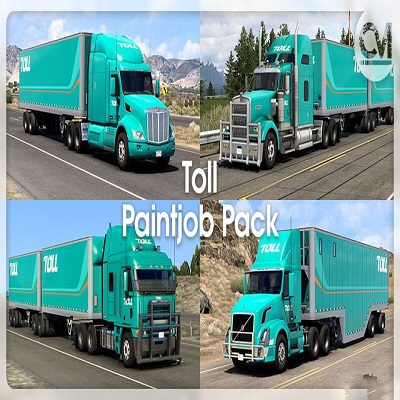 Toll Paintjob Pack American Truck Simulator Mods CurseForge