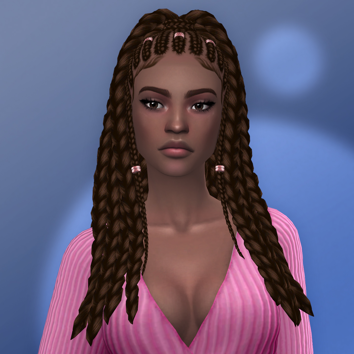 QICC Kiana Hair The Sims 4 Create A Sim CurseForge