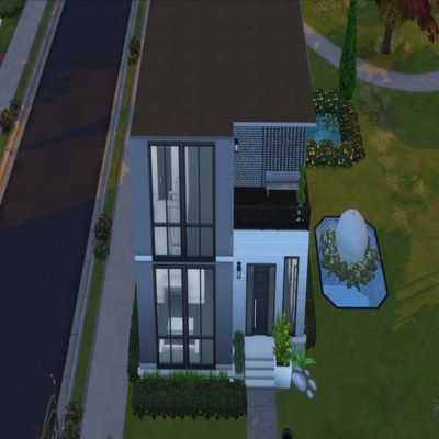 Modern Shell Home The Sims Rooms Lots Curseforge