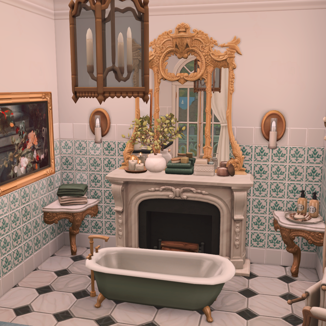 Chateau Bathroom The Sims Rooms Lots Curseforge