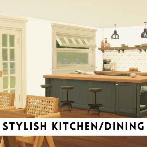 Stylish Kitchen Dining The Sims 4 Rooms Lots CurseForge