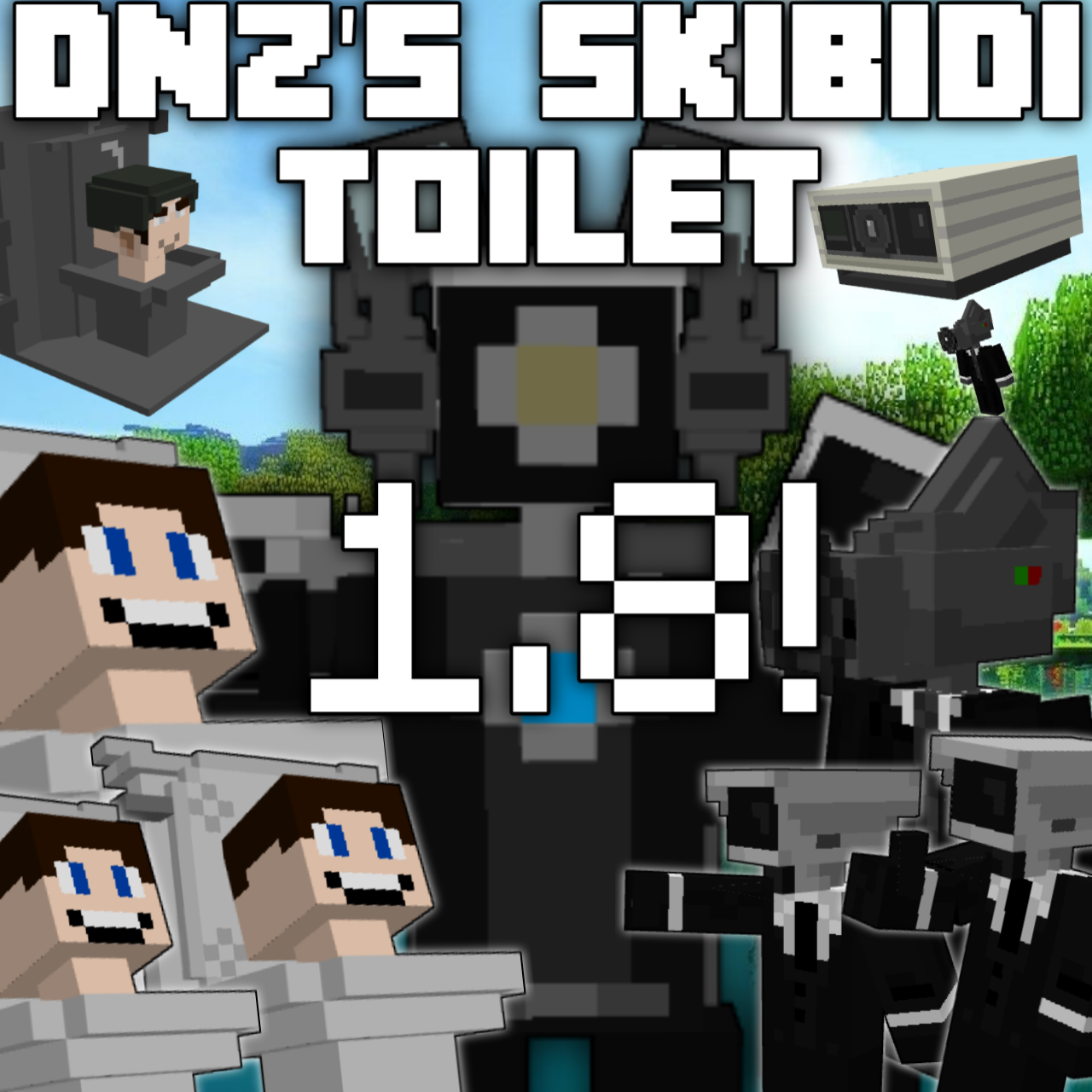 DNZ S Skibidi Toilet Minecraft Mods CurseForge