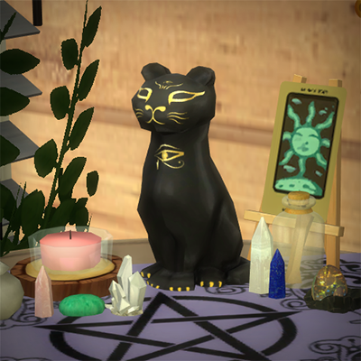 Bastet Statue Files The Sims Build Buy Curseforge