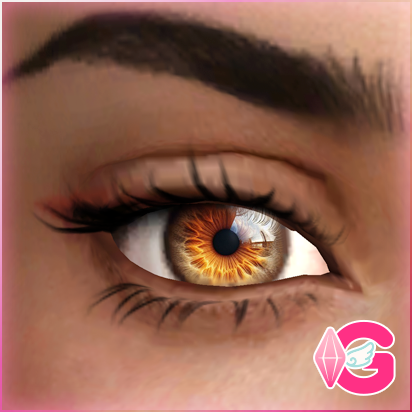 Ariana S Honey Eyes E09 Contact Lenses Screenshots Create A Sim