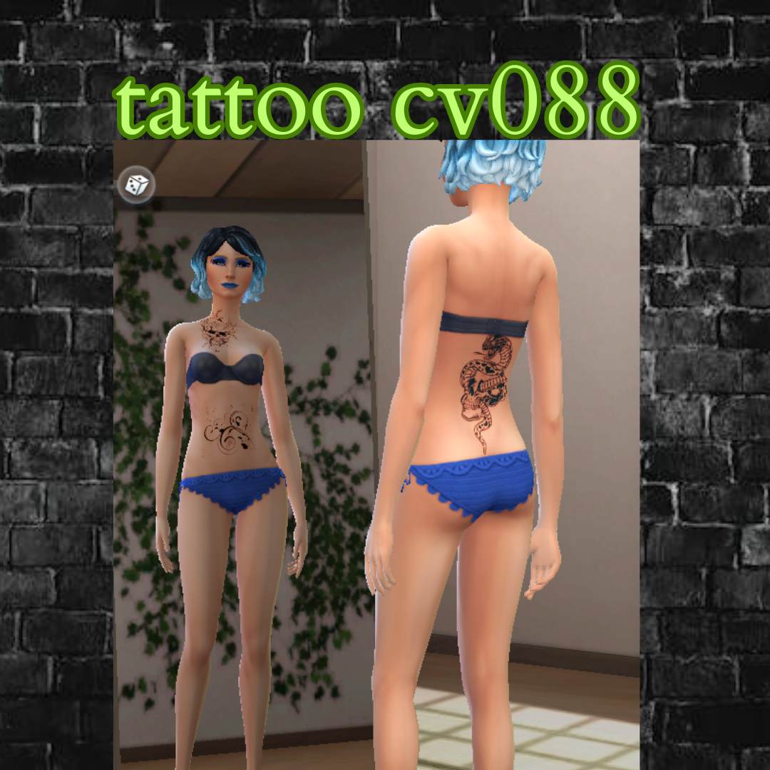 Tattoo Cv Create A Sim The Sims