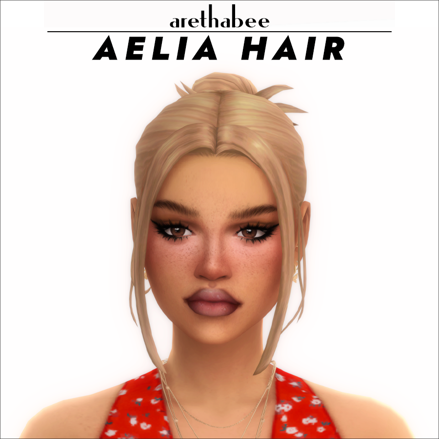 Aelia Hair Screenshots Create A Sim The Sims