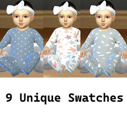 Pattern Infant Onesies Screenshots The Sims Create A Sim Curseforge