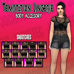 Temptation Lingerie By Jochi The Sims 4 Create A Sim CurseForge