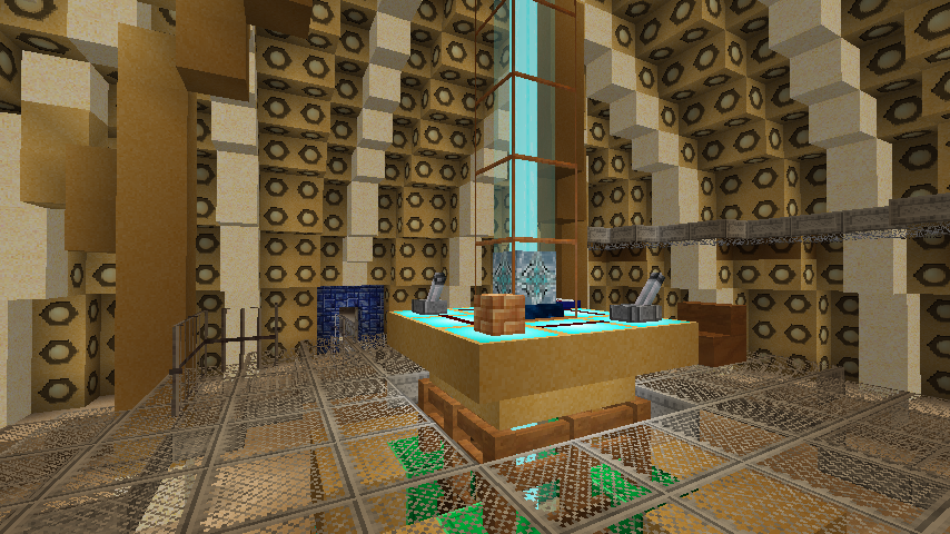 9th-10th Doctor console room