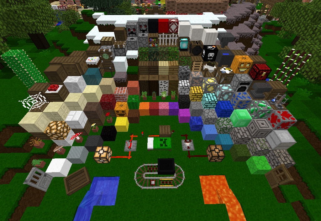 Changed blocks.