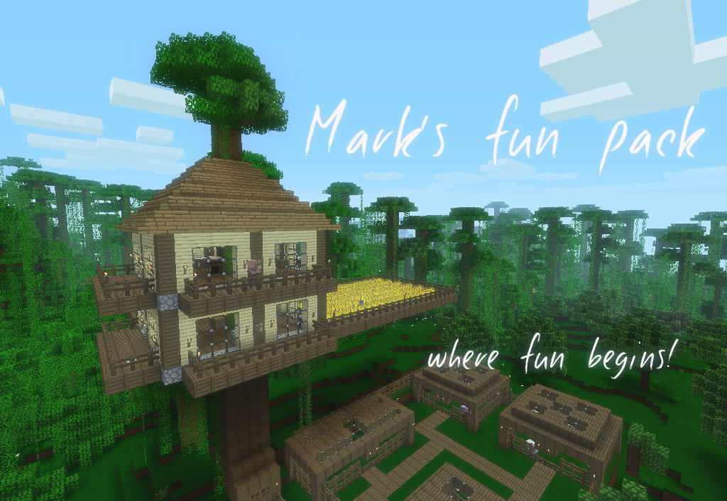 Cartoonish minecraft look.