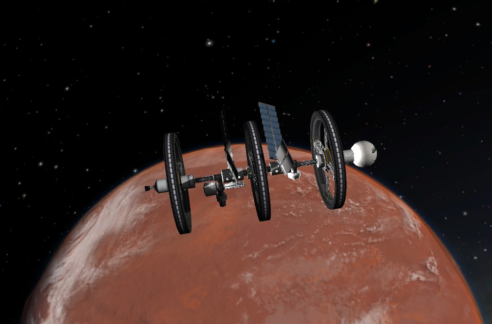 Beagle Explorer orbiting Duna