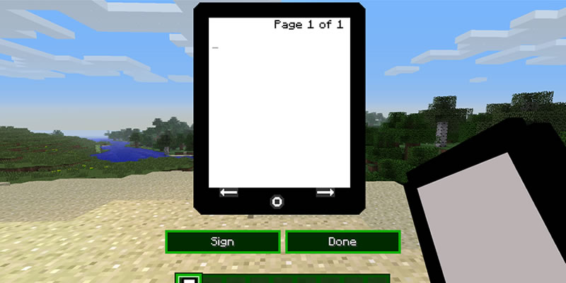 Image of the book UI.