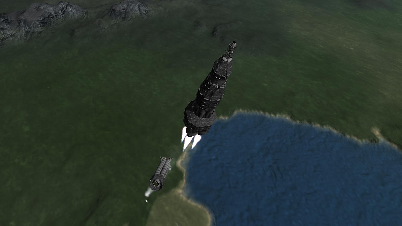 First Stage Jettison