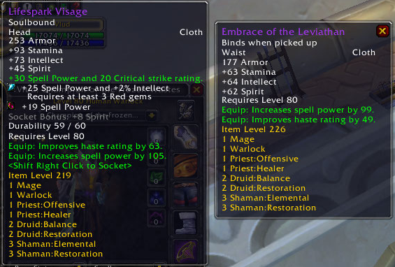<p>Example of Item Level Mod and Quick Loot Distro Lookup</p>