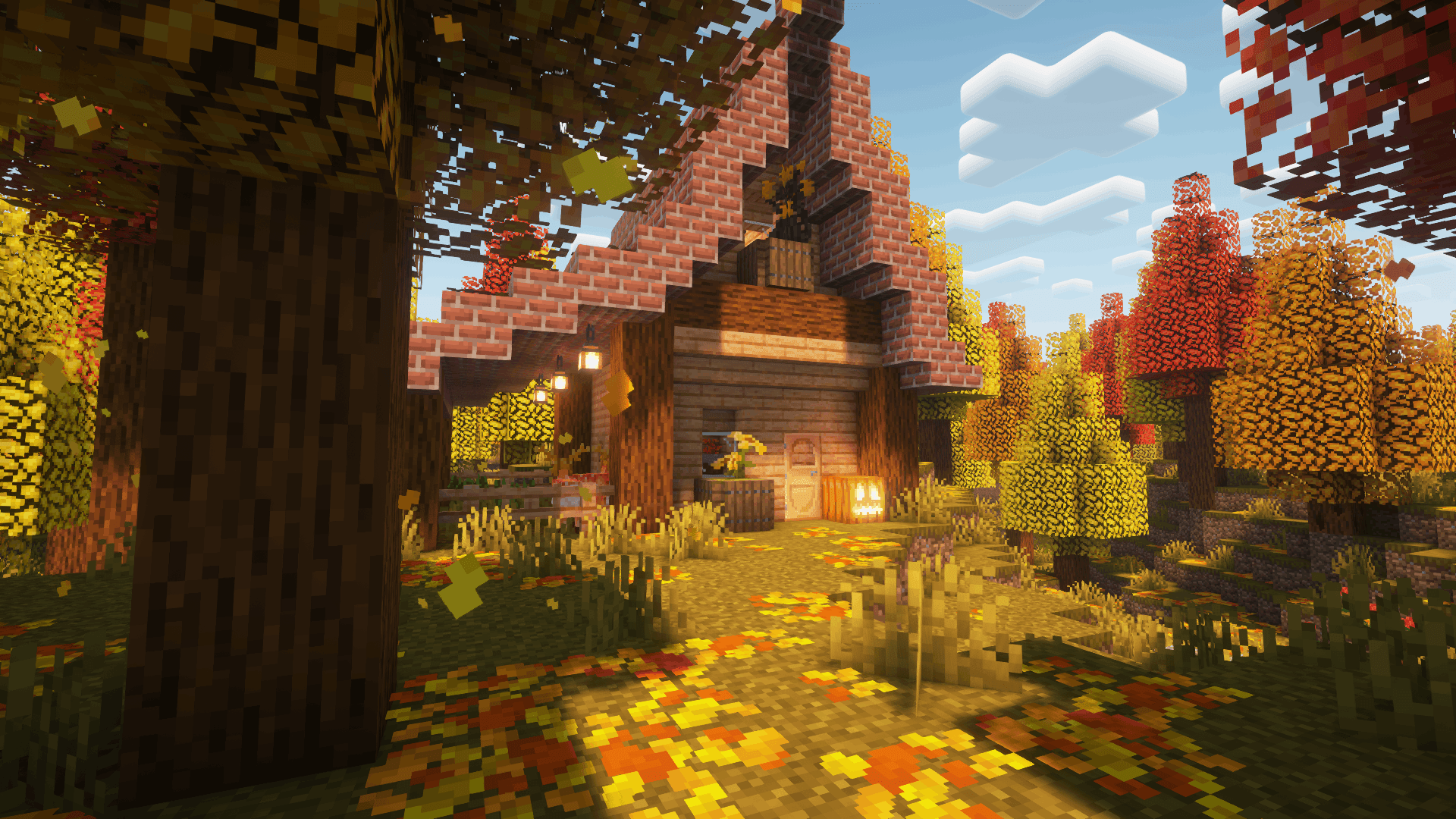 An Autumn Cottage