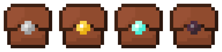 Different Boss level's Random Loot Boxes
