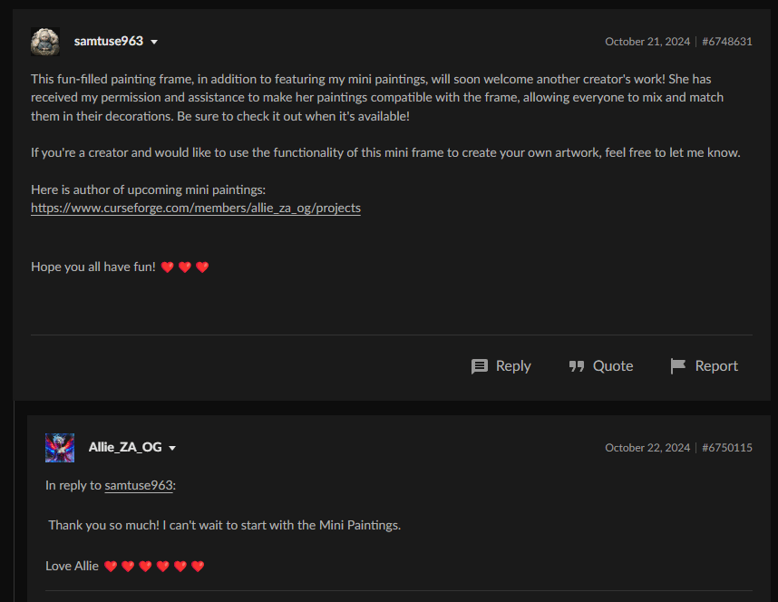 Antique Vase Mini Paintings (Frame by Samtuse963) Screenshots The
