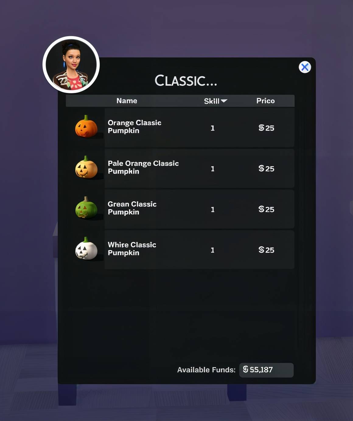 Download Pumpkin carving station table The Sims 4 Mods