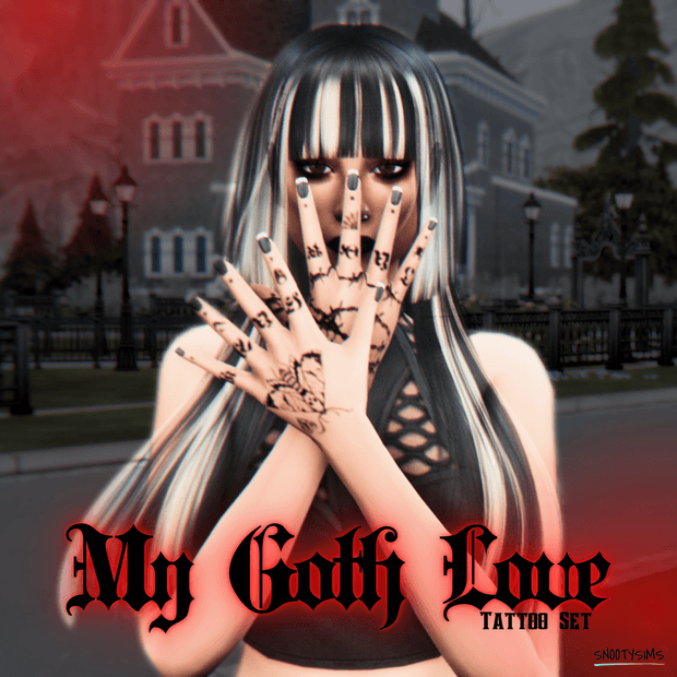 SNOOTYSIMS My Goth Love Tattoo Set01 (1).png