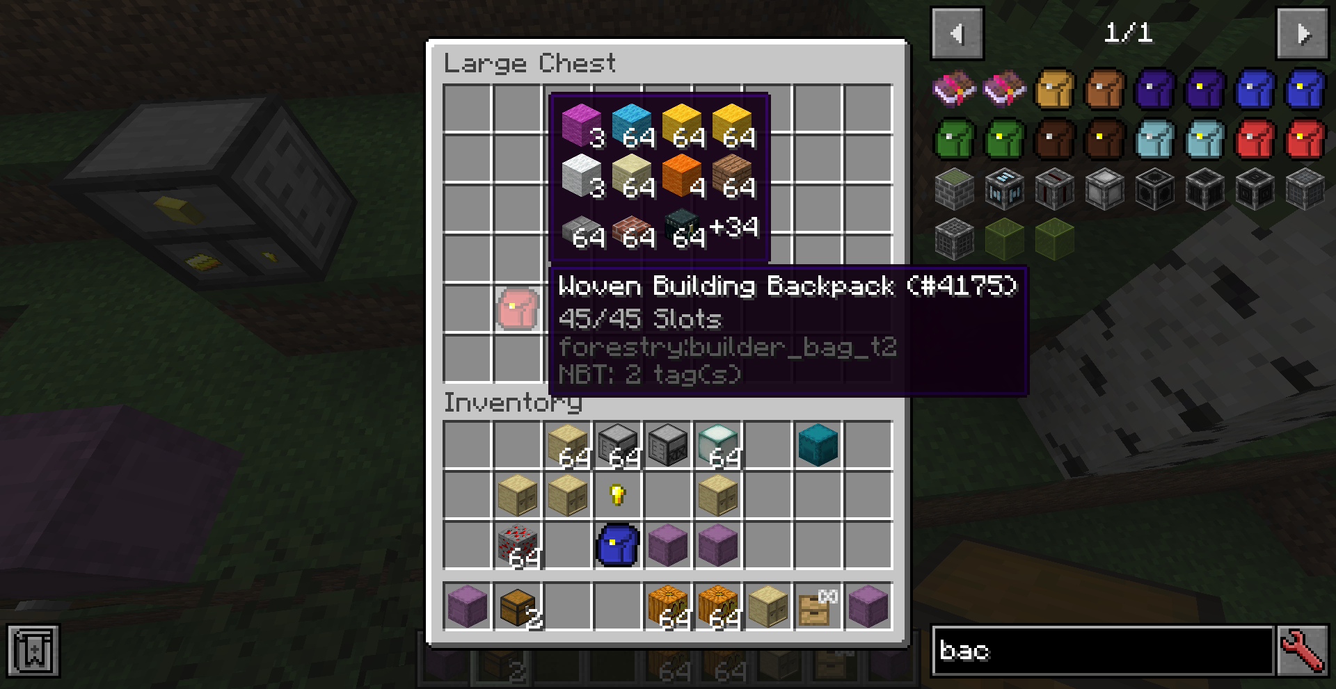 Backpack Display Screenshots Minecraft Mods