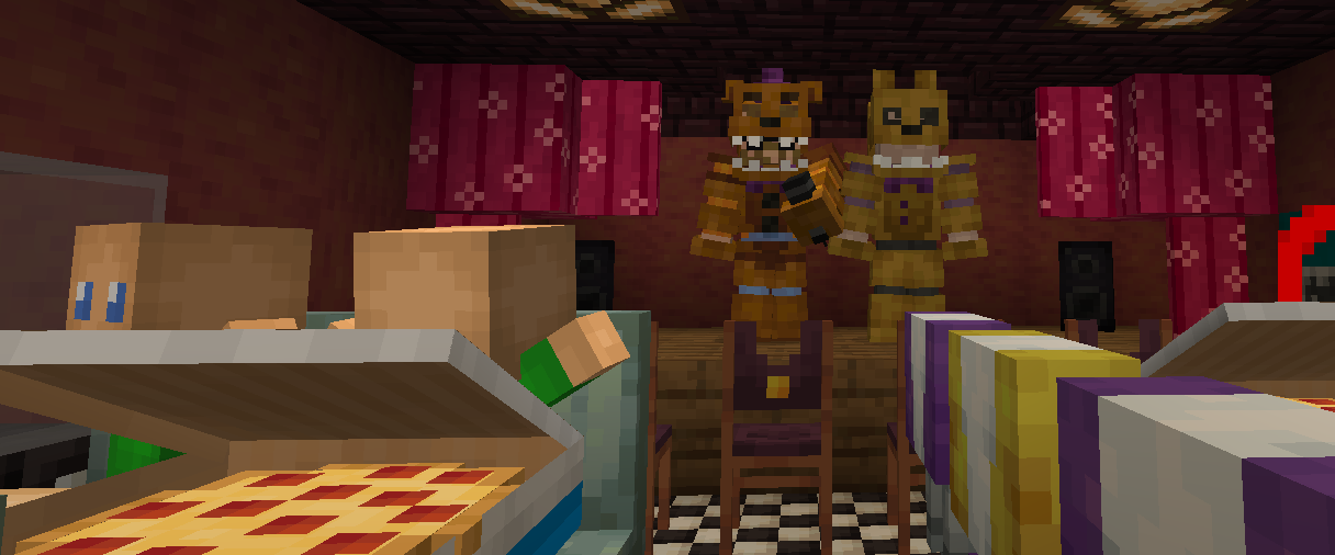 Thumbnail Some Joy-filled children watching Fredbear and Springbonnie perform!