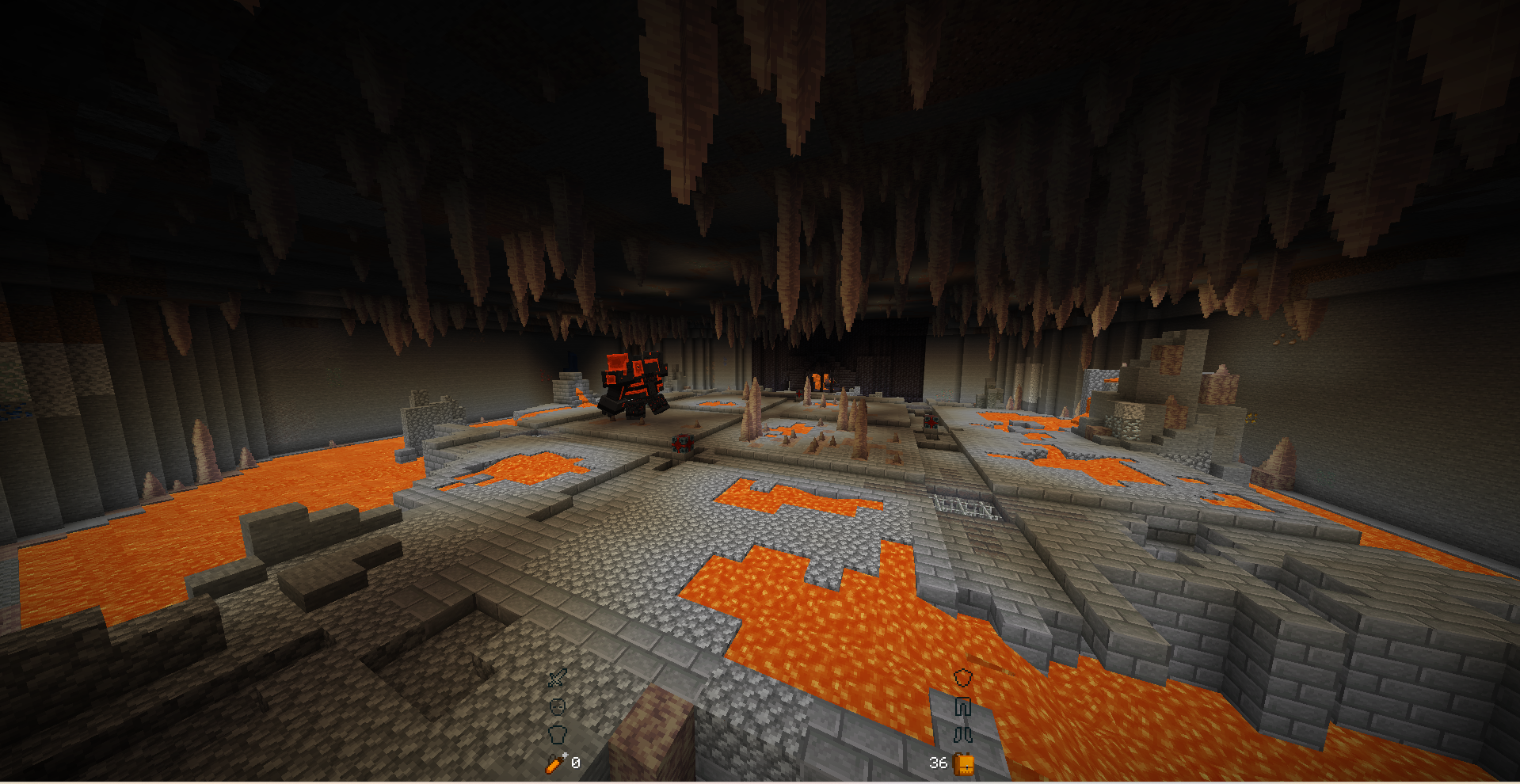 Redstone Mines (Dripstone Cave Terrain)