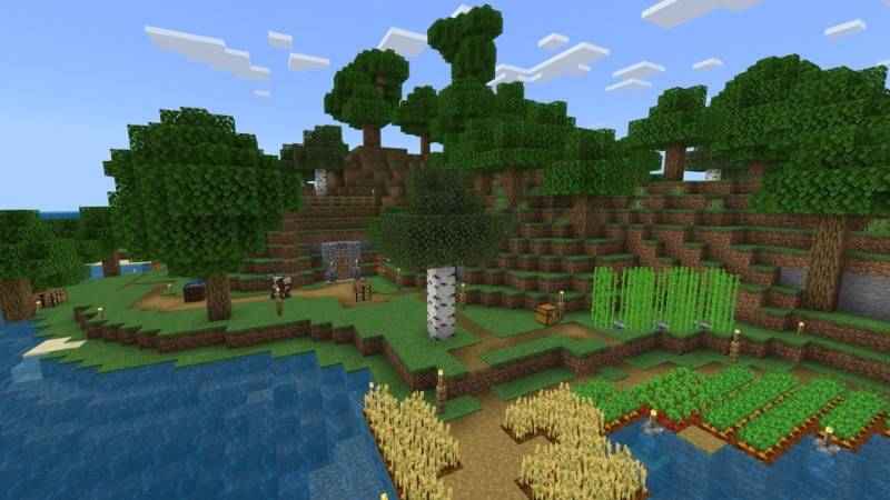 Legit Survival Island WOOD Edition - Gallery - Minecraft Bedrock Maps ...