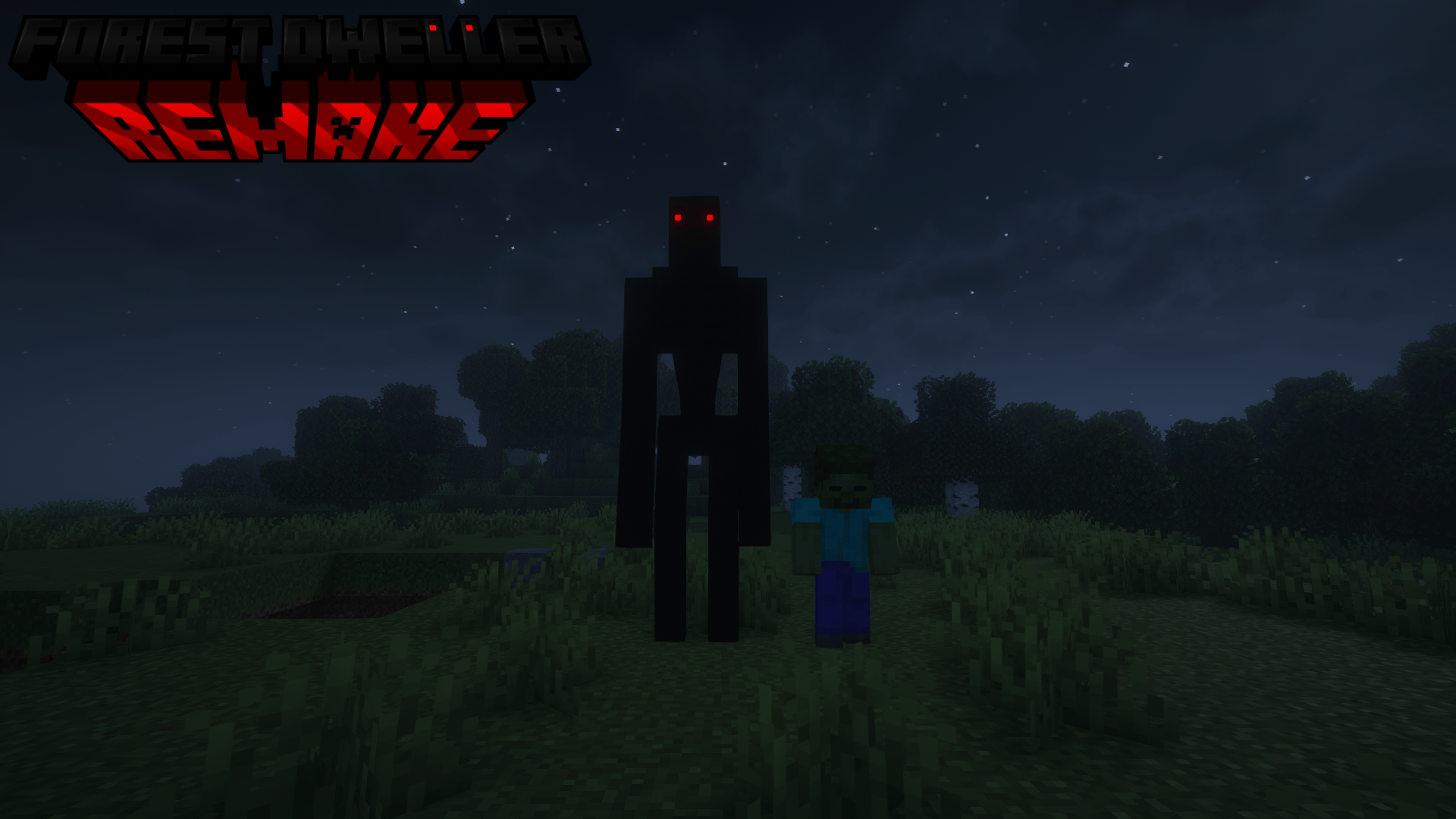 This is his size compared to a zombie